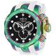 Invicta Mens Venom Quartz Watch, Iridescent, Chronograph