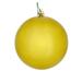 The Holiday Aisle® Holiday Décor Ball Ornament Plastic in Yellow | 8" H x 8" W x 8" D | Wayfair 1B4F077DE543468C8F6FA072BFFC442B