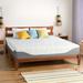 ComfoRest Full Solid Wood Platform Bed Wood in Brown/Green | 38.25 H x 78.38 W x 78 D in | Wayfair 38SF03K