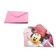 Mini carte de vministériels x Disney Minnie Mouse carte de remerciement pour fête d'anniversaire de
