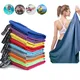 Serviette de poche Portable en microfibre à séchage rapide grande serviette absorbante ultralégère