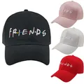 FRIENDS-Casquette de baseball brodée en coton pour hommes et femmes chapeaux Snapback réglables