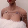 Collier Goutte d'Eau en Clip pour Patients de Mariage Bijoux Sexy à la Mode Unique