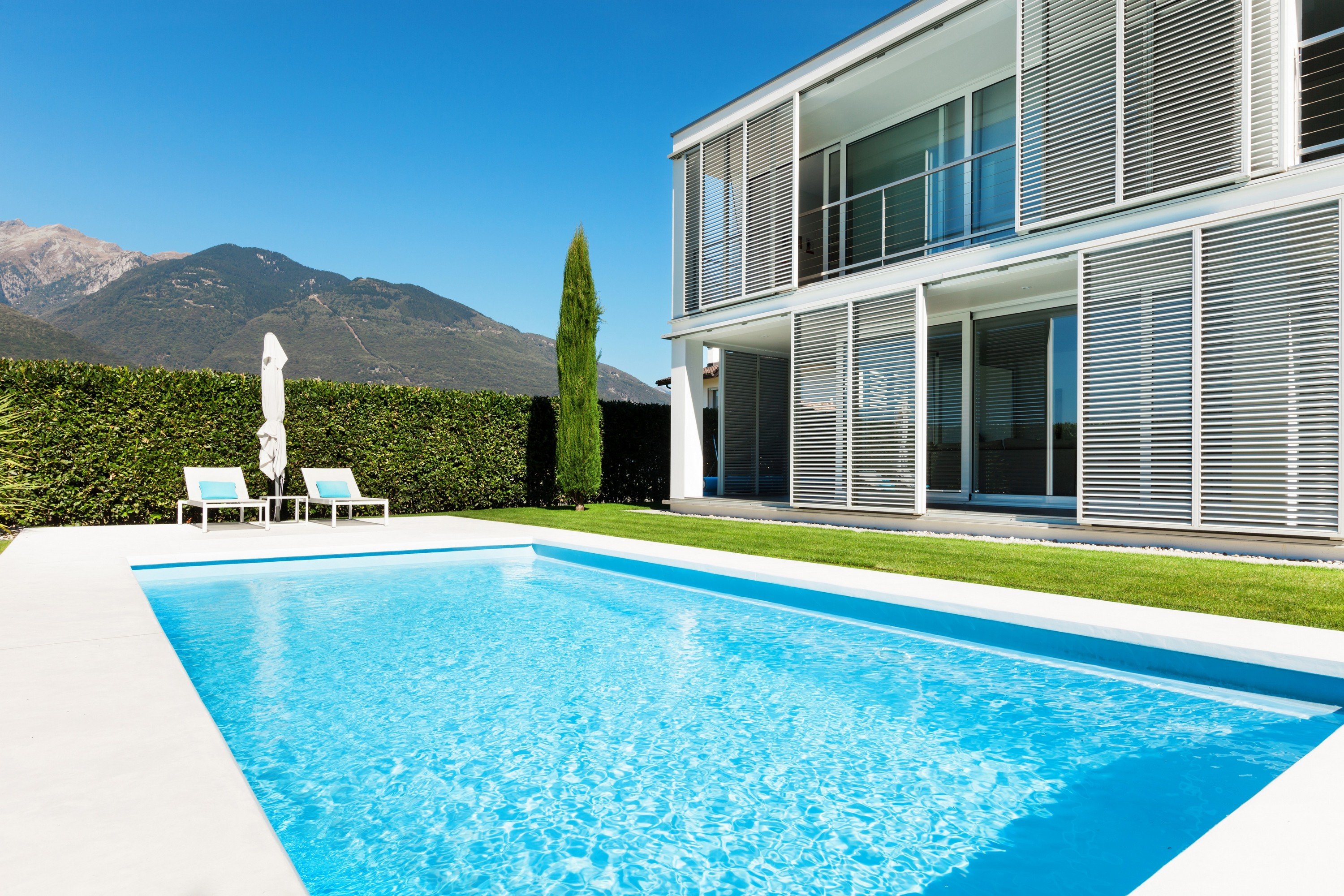 Pool aus Beton 3,0x6,0m Bay Image