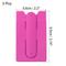 Cellphone Card Holder, Silicone Stand Card Sleeve with Back Adhesive