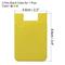 3pcs Cellphone Card Holder Card Sleeve Silicone Case w Back Adhesive