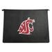 Black Washington State Cougars Faux Leather Laptop Case