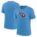 Men's Nike Light Blue Tennessee Titans Playback Logo Tri-Blend T-Shirt