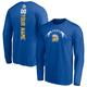 Men's Fanatics Branded Royal San Jose State Spartans Playmaker Personalized Football Long Sleeve T-Shirt
