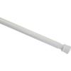 Scheibenstange GARDINIA "Spannstange Ø 23/26 mm" Gr. 2, weiß, L:140cm, Aluminium, Gardinenstangen, vielseitig einsetzbar