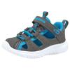 Sandale KANGAROOS "KI-Rock Lite EV", Gr. 29, blau (steel, grau, brilliant, blau), Synthetik, Textil, sportlich, Schuhe