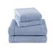 Laura Ashley Soft & Cozy- Medium Weight Plush Fleece Sheets & Pillowcase Sets Microfiber/Polyester in Blue | King | Wayfair USHSA01196144