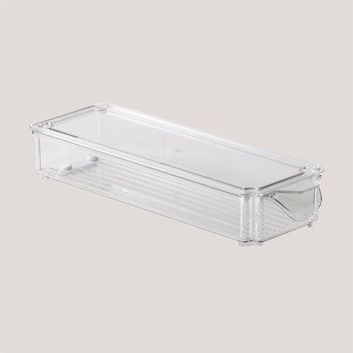 Kühlschrank-Organizer Ixetes Polyethylen Durchsichtig - Durchsichtig ↑4,5 cm - Sklum