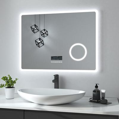 Heilmetz - Badspiegel mit Beleuchtung Wandspiegel Badezimmerspiegel mit Beleuchtung led Badspiegel
