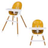 4-in-1 Convertible Baby High Chair Infant Feeding Chair with Adjustable Tray - 27.5'' x 23.5'' x 36'' (L x W x H)