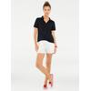 Poloshirt "Poloshirt", Damen, Gr. 38, schwarz, 95% Baumwolle, 5% Elasthan, B.C. BEST CONNECTIONS BY HEINE, unifarben, Kurzarm, Shirts