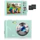 Digital Camera, Compact Camera with Autofocus FHD 1080P 48MP Vlogging Camera,16X Digital Zoom, 2.4" LCD School Mini Camera for Student, Kids,Beginners