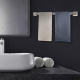 QIANXING 24" Wall Mounted Towel Bar Metal in Gray | 3.16 H x 23.6 W x 3.16 D in | Wayfair wwy-L216