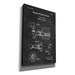 17 Stories "Beer Faucet Blueprint Patent Chalkboard " Canvas Wall Art Canvas, Solid Wood in Black/White | 18 H x 12 W in | Wayfair