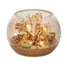 The Holiday Aisle® Multicolored Harvest Light up Autumn Round Vase Glass/Mercury Glass | 3.94 H x 5.91 W x 5.91 D in | Wayfair