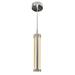 Wrought Studio™ 3 In LED Integrated Satin Nickel Chandelier 1343 in Gray/White | 16 H x 2.5 W x 24.5 D in | Wayfair