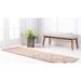 Brown 120 x 31 x 0.75 in Area Rug - Winston Porter Modern Design Area Rug Light/Gray Polyester | 120 H x 31 W x 0.75 D in | Wayfair