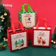 StoBag-Noël Non-tissé Tissu Sacs Fourre-Tout Bonbons Emballage Cadeau Père Noël Enfants Vacances
