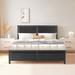 VECELO Platform Queen Size Bed Frame with Wood Headboard