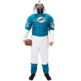 Men's Aqua Miami Dolphins Game Day Costume