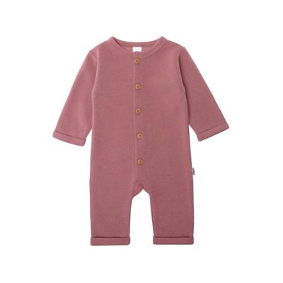 Overall LILIPUT, Kinder, Gr. 62, EURO-Größen, rosa, 80% Baumwolle, 20% Polyester, casual, Langarm, Overalls, aus weichem, geripptem Material Image