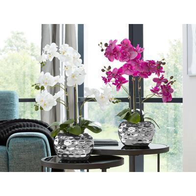 Kunstpflanze CREATIV GREEN "Orchidee", lila, H:55cm, Polyester, Kunststoff, Kunstpflanzen