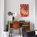 East Urban Home Spiral Focus by Danny Ivan - Gallery-Wrapped Canvas Giclée Print Canvas in Orange/Red | 18 H x 12 W x 0.75 D in | Wayfair