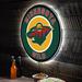 Evergreen Enterprises, Inc NHL LED Round Lighted Wall Sign in Green/Red/Yellow | 23 H x 23 W x 0.25 D in | Wayfair 8LED4363RD