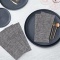 Ruvanti 100% Cotton Denim Square Kitchen Cloth Napkins in Gray | 20 H x 20 W x 1 D in | Wayfair B08RY6WC94