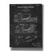 Williston Forge Truck Trailer Transit Mixer Blueprint Patent Chalkboard - Wrapped Canvas Print Canvas in Black/White | Wayfair