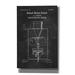 17 Stories Kinetographic Camera Blueprint Patent Chalkboard - Wrapped Canvas Print Metal in Black/White | 40 H x 26 W x 1.5 D in | Wayfair