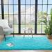 Blue 72 x 48 x 1.5 in Living Room Area Rug - Blue 72 x 48 x 1.5 in Area Rug - Mercer41 Didmantas Super Soft Fluffy Area Rugs For Bedroom Living Room Home Decorative Rugs_Solid Color_Teal _Velvet | Wayfair