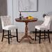 House of Hampton® Tufted Velvet Bar Stools Wood/Velvet in Brown | 41.3 H x 19.7 W x 19.7 D in | Wayfair 86E74990ACCC4E0EB4F77835F0AADB6F