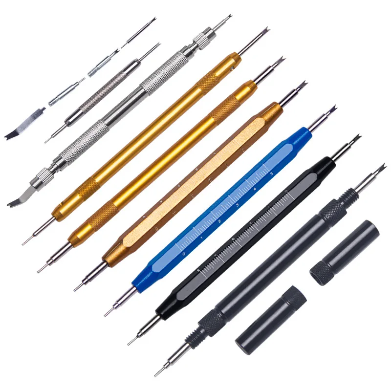 Kit d'outils de réparation de bracelet de montre intelligente, outil de retrait de barre de ressort, goupilles de dégagement de bande, outils de retrait de barre, pince à épiler 13Z