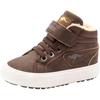 Sneaker KANGAROOS "Kavu III", Gr. 26, braun, Synthetik, sportlich, Schuhe, gefüttert