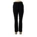 H&M Khaki Pant Straight Leg Boyfriend: Black Print Bottoms - Women's Size 10