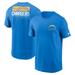 Men's Nike Powder Blue Los Angeles Chargers Team Incline T-Shirt