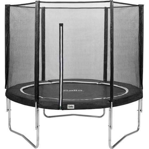 „Gartentrampolin SALTA „“Combo““ Trampoline Gr. Ø 305 cm, schwarz (schwarz, schwarz) Kinder Trampoline“