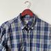 J. Crew Shirts | J Crew Men's Sz Medium Slim Fit 100% Cotton Plaid Long Sleeve Button Down Shirt | Color: Blue | Size: M