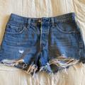 Levi's Shorts | Levi 501 Denim Shorts Medium Wash | Color: Blue | Size: 25