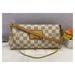 Louis Vuitton Bags | Louis Vuitton Eva Damier Azur Chain Clutch 2 Way Purse (Sn2123) | Color: Brown/Gold | Size: 5 X 9 X 1.5 Inches