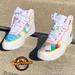 Nike Shoes | Customized Nike Airforce 1’s X Lv | Color: Blue/Pink | Size: 8.5