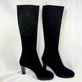 Gucci Shoes | Fratelli Rosetti Black Bodycon/Tight Knee High / Mid Rise Boots In Size 37 | Color: Black | Size: 7
