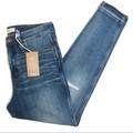 Madewell Jeans | Madewell 9” In High-Rise Skinny Jeans York Wash Denim | Color: Blue | Size: 30