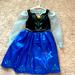 Disney Costumes | Cute Anna Frozen Costume Dress. | Color: Black/Blue | Size: 10